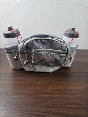 Grey Outdoor Products Hiking Fanny Pack Waist Bag Water Bottle